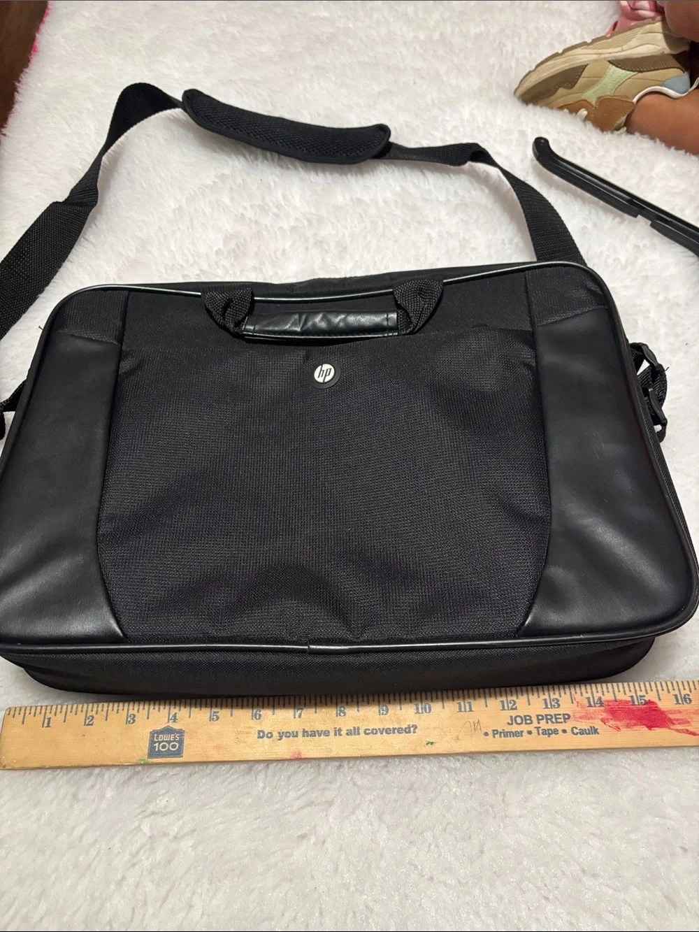 HP Black Laptop Briefcase with Shoulder Strap